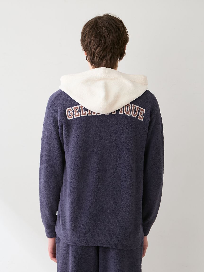 GELATO PIQUE HOMME「【HOMME】エアリーモコカレッジパーカ」|カーディガン|
