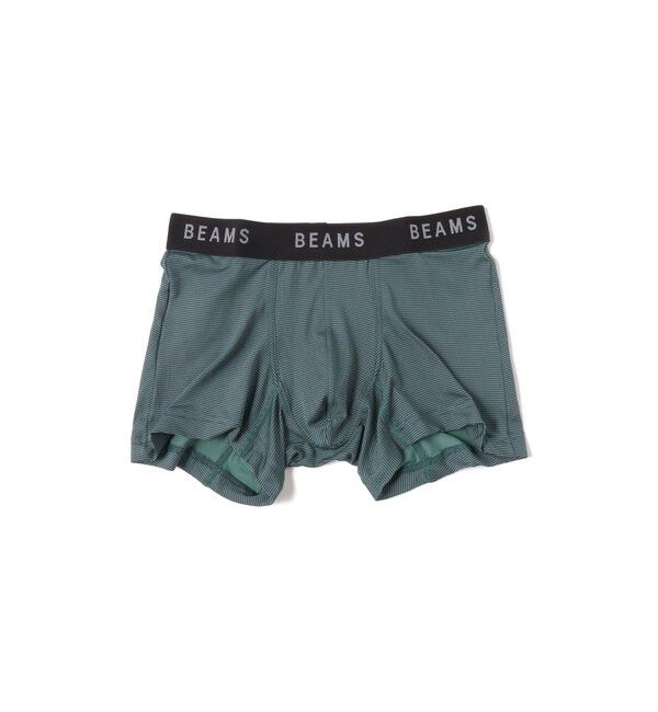 BEAMS「マイクロボーダー ボクサーパンツ」|インナー|NAVY_BLUE