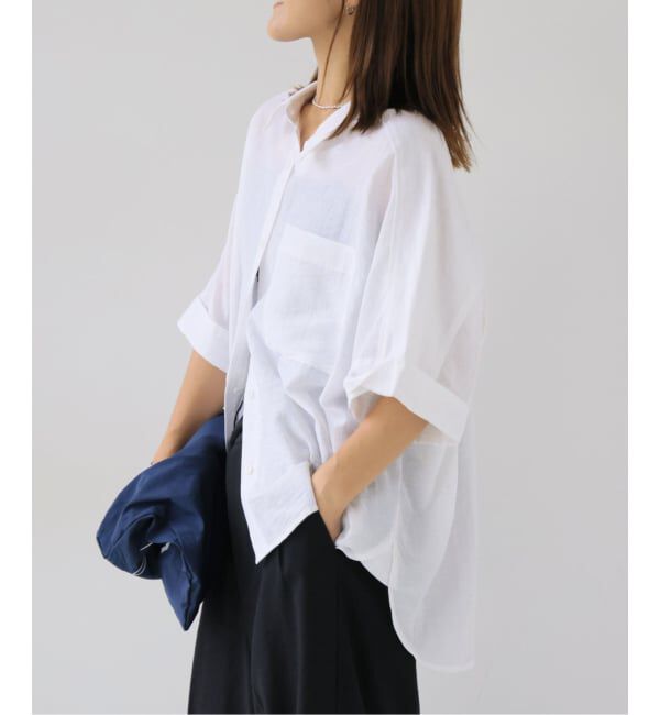 OUTDOOR PRODUCTS Usual Things「レーヨンリネンドルマンシャツ」|シャツ・ブラウス|