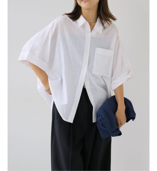 OUTDOOR PRODUCTS Usual Things「レーヨンリネンドルマンシャツ」|シャツ・ブラウス|