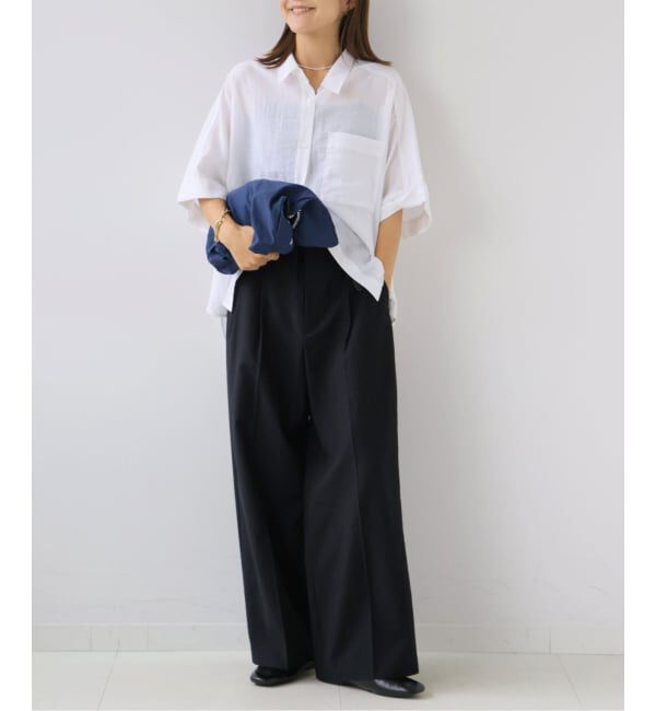 OUTDOOR PRODUCTS Usual Things「レーヨンリネンドルマンシャツ」|シャツ・ブラウス|