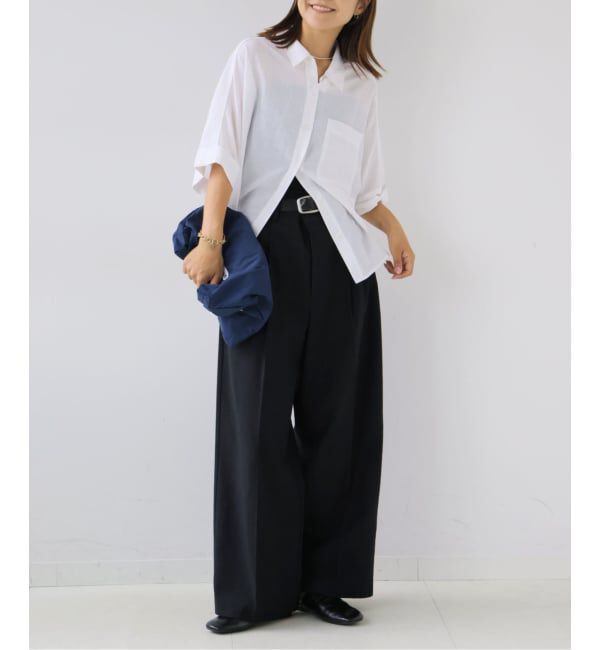 OUTDOOR PRODUCTS Usual Things「レーヨンリネンドルマンシャツ」|シャツ・ブラウス|