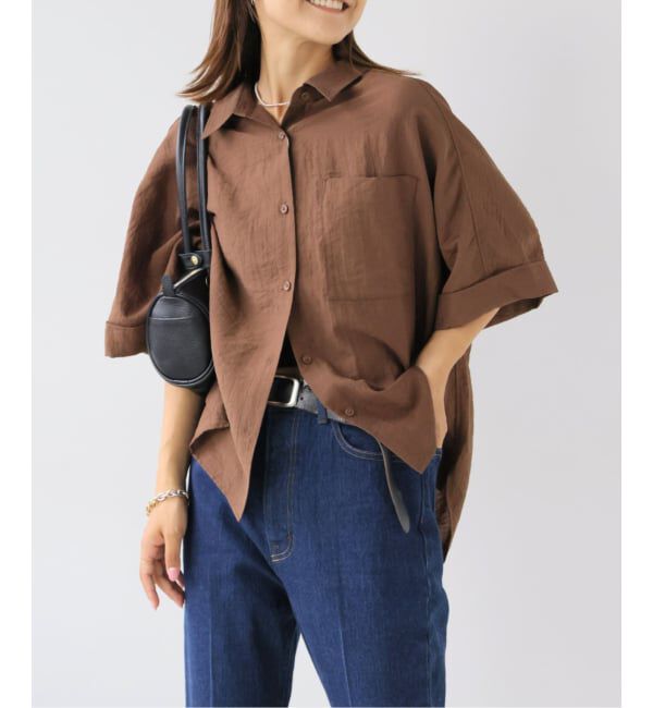 OUTDOOR PRODUCTS Usual Things「レーヨンリネンドルマンシャツ」|シャツ・ブラウス|