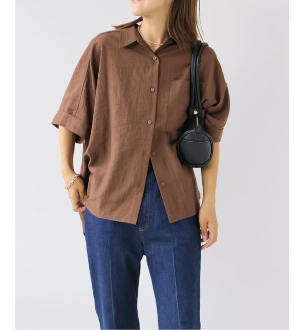 OUTDOOR PRODUCTS Usual Things「レーヨンリネンドルマンシャツ」|シャツ・ブラウス|