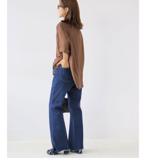 OUTDOOR PRODUCTS Usual Things「レーヨンリネンドルマンシャツ」|シャツ・ブラウス|