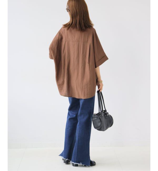 OUTDOOR PRODUCTS Usual Things「レーヨンリネンドルマンシャツ」|シャツ・ブラウス|
