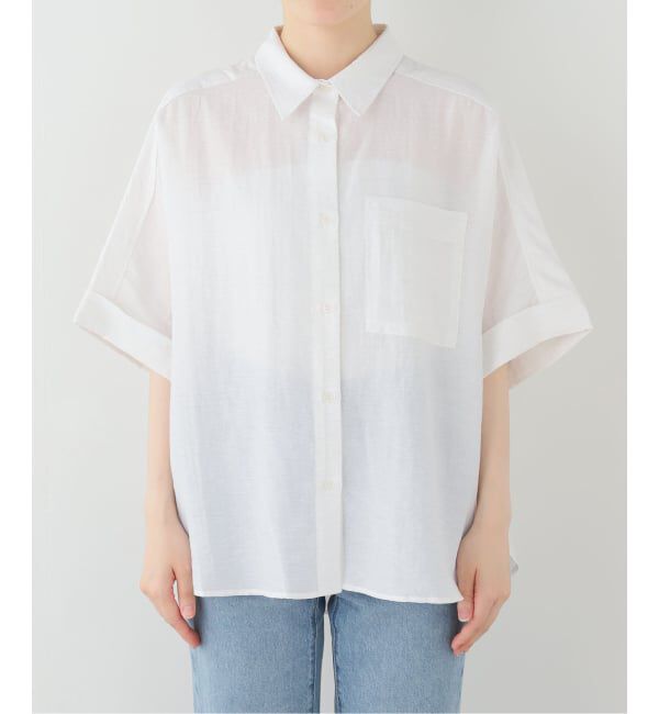 OUTDOOR PRODUCTS Usual Things「レーヨンリネンドルマンシャツ」|シャツ・ブラウス|