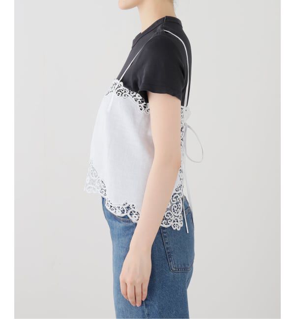 IENA「Heriter/エリテ bobbin lace pants camisole キャミソール H0-00-3072」|キャミソール|