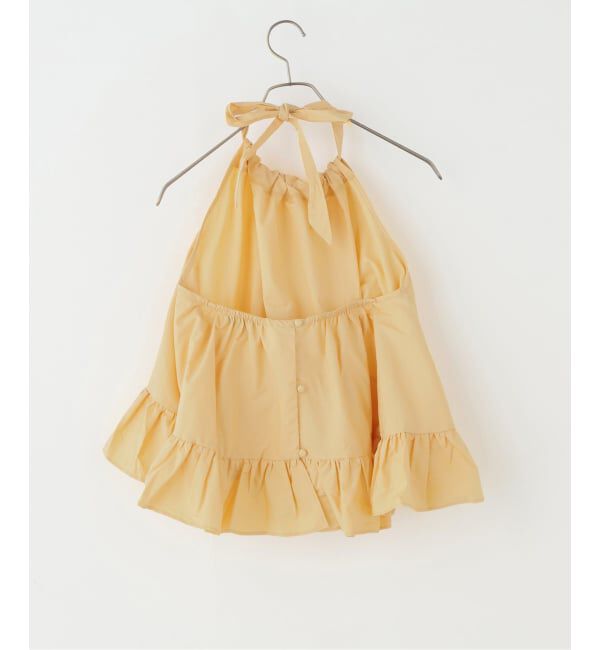 IENA「ESTHE/エステ Babydoll Frill Hem Top ブラウス 162-3075A」|シャツ・ブラウス|