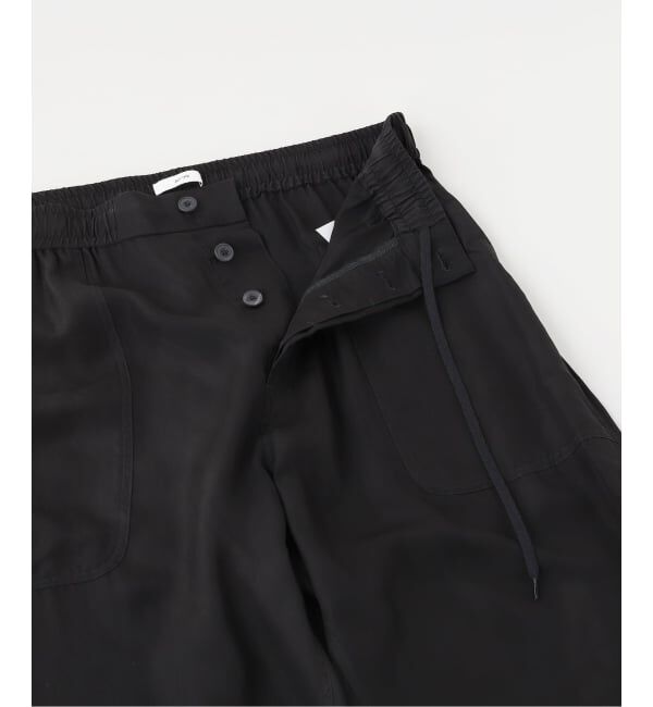 EDIFICE「ATON（エイトン）FIBRIL SILK TAFTA EASY BAKER パンツ」|カーゴ|