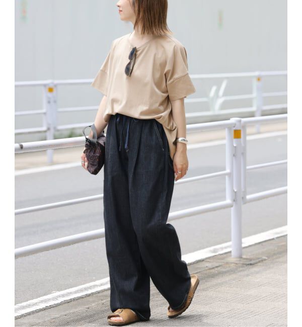 JOURNAL STANDARD relume「《追加2》オーガニックコットン汗染み防止2WAY TEE」|Tシャツ・カットソー|