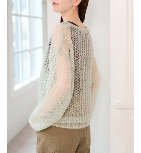 U by SPICK&SPAN「《予約》モヘヤブレンドニット」|ニット・セーター|