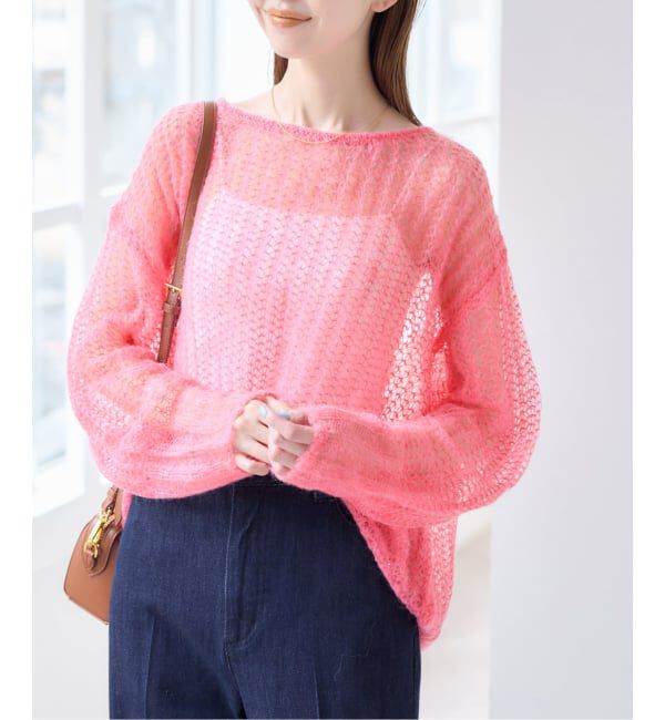 U by SPICK&SPAN「《予約》モヘヤブレンドニット」|ニット・セーター|
