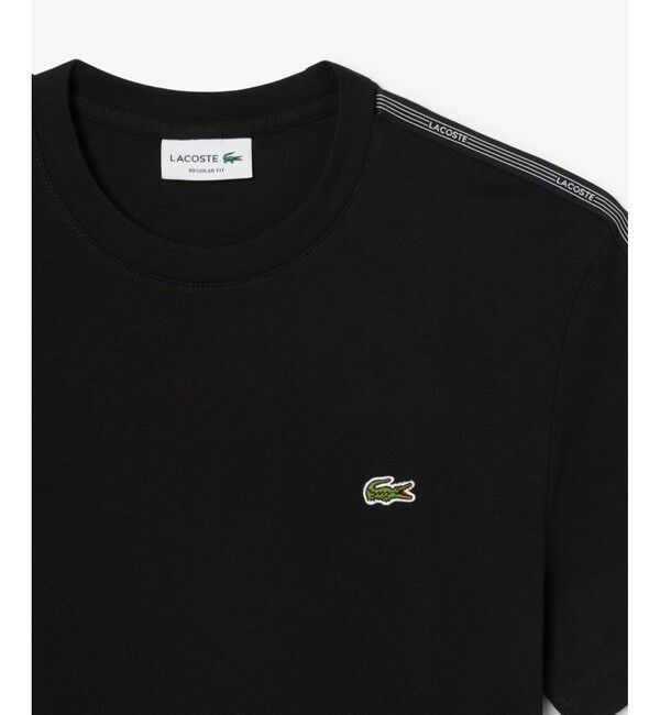 LACOSTE「ショルダーラインテーピング 半袖Tシャツ」|Tシャツ・カットソー|