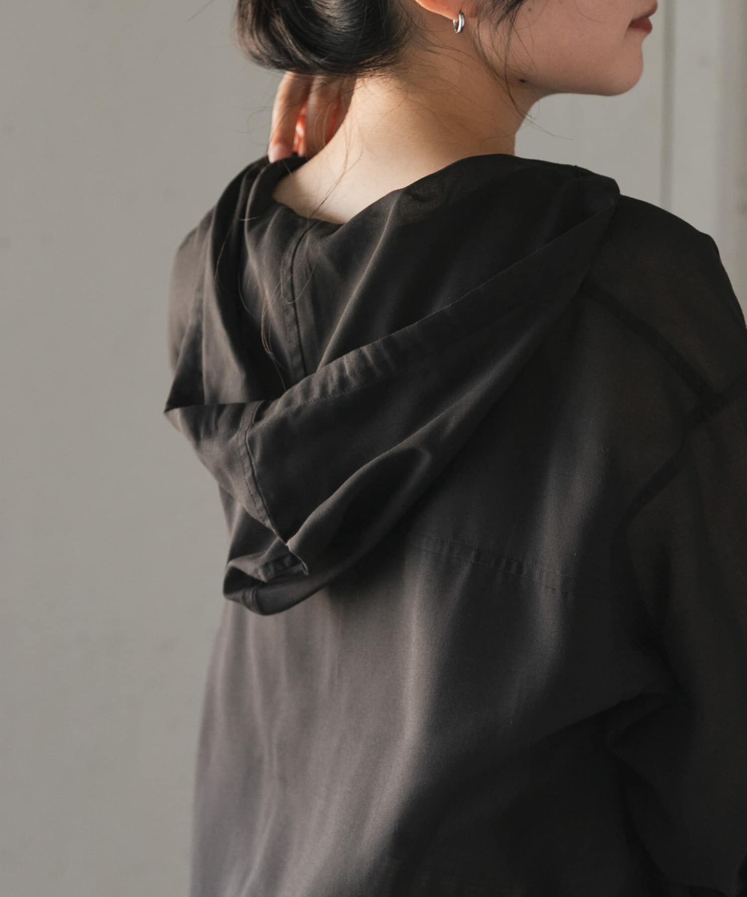 URBAN RESEARCH DOORS「FORK&SPOON　シアーフーディーシャツ」|シャツ・ブラウス|