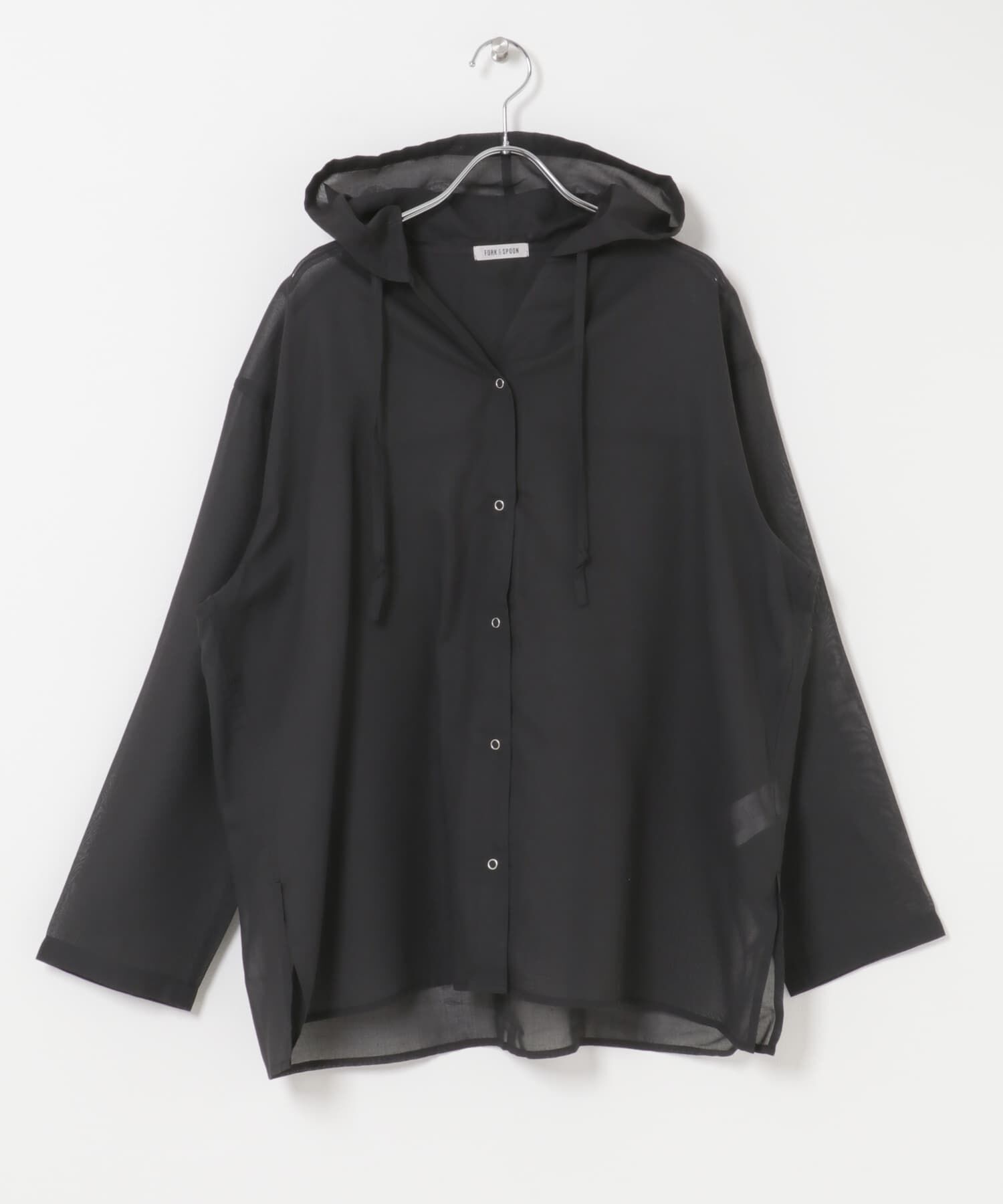 URBAN RESEARCH DOORS「FORK&SPOON　シアーフーディーシャツ」|シャツ・ブラウス|