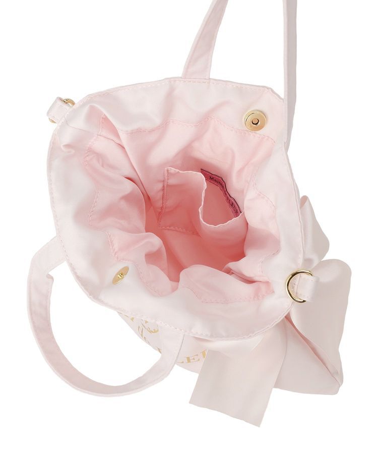 Maison de FLEUR「【2Way】ダブルリボン2Wayトートバッグ」|トートバッグ|