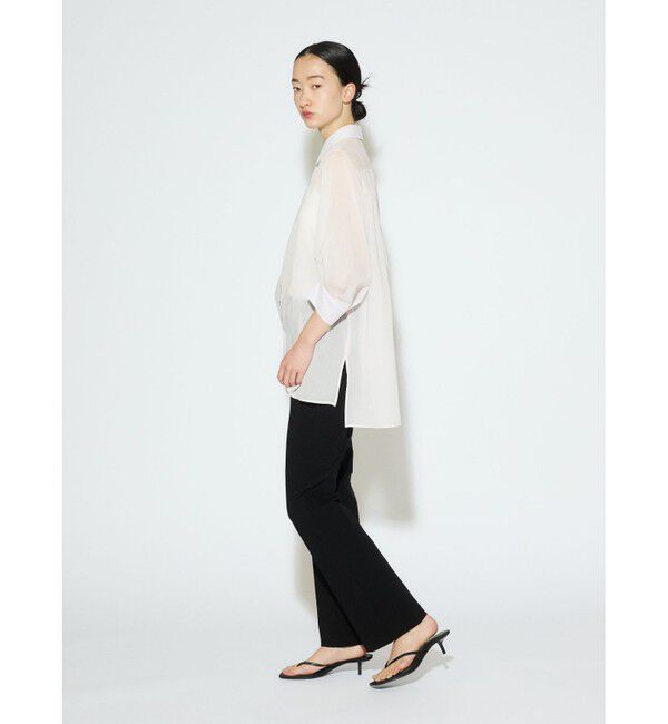 MIDIUMISOLID「MIDIUMISOLID for Ladies リブフィットストレートパンツ」|その他|
