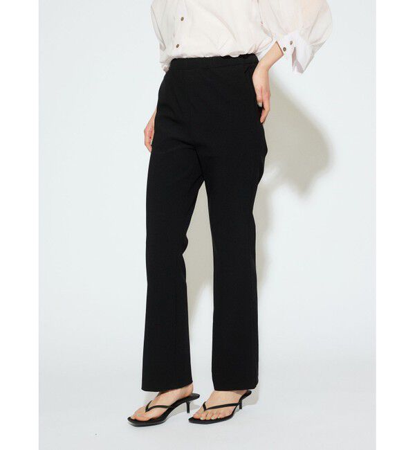 MIDIUMISOLID「MIDIUMISOLID for Ladies リブフィットストレートパンツ」|その他|