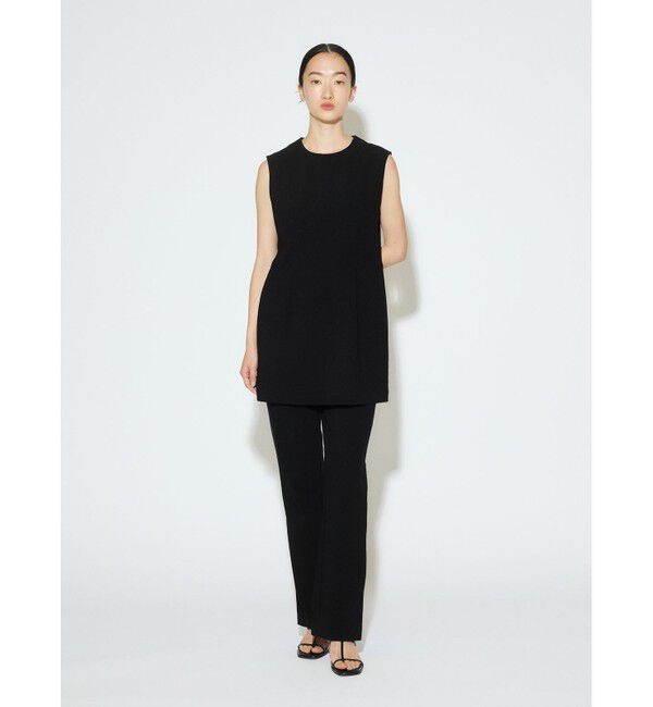 MIDIUMISOLID「MIDIUMISOLID for Ladies リブフィットストレートパンツ」|その他|