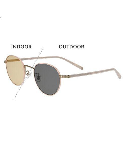  「Zoff｜UNITED ARROWS ボストン型 サングラス メタルフレーム【WEB限定】」|サングラス|