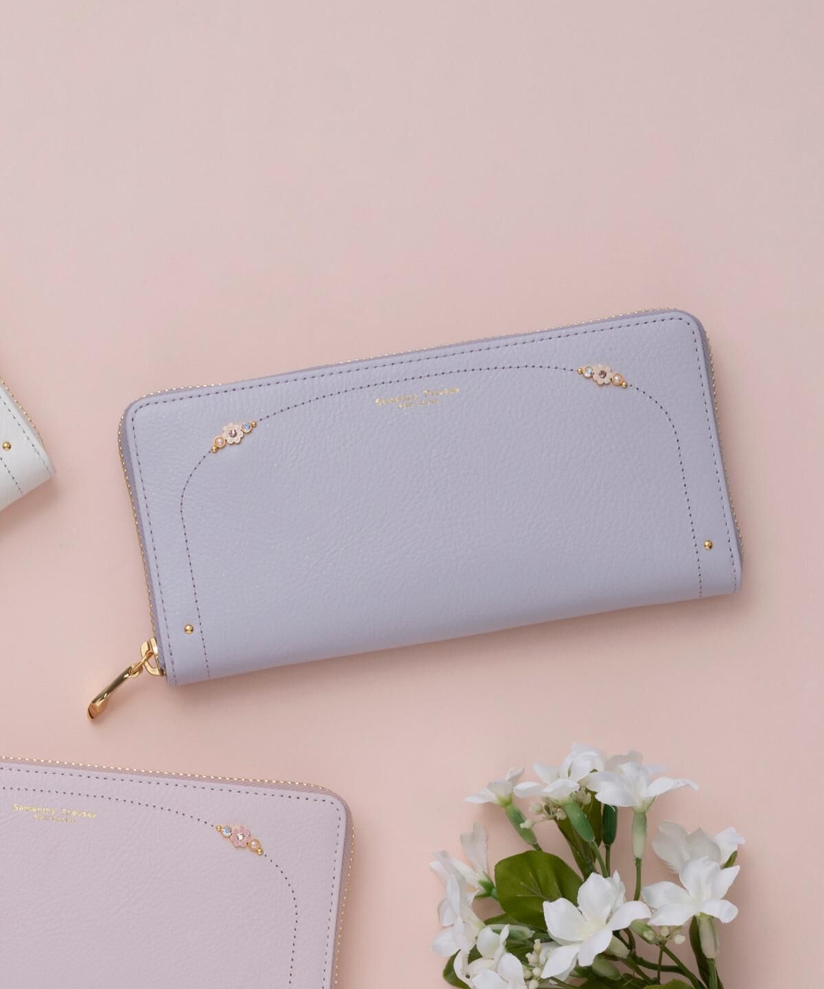 Samantha Thavasa Petit Choice「フラワーパール 長財布」|財布|