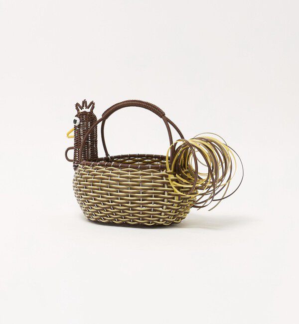 ODETTE E ODILE「＜Diminutivo＞ ニワトリバスケット M」|かごバッグ|