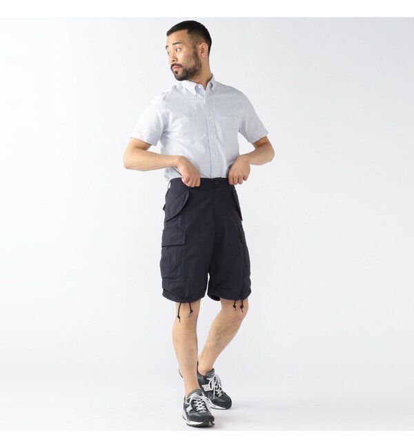 BEAMS PLUS「B.D. Short Sleeve Candy Stripe」|シャツ・ブラウス|