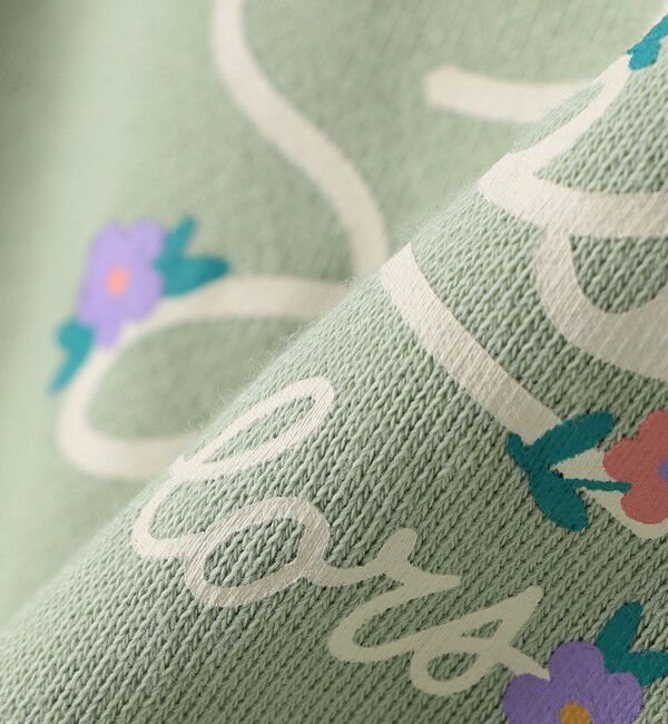 SHIPS Colors 「SHIPS Colors: 80～130cm / ショルダー レース ロゴ スウェット◇」|スウェット・ジャージ|