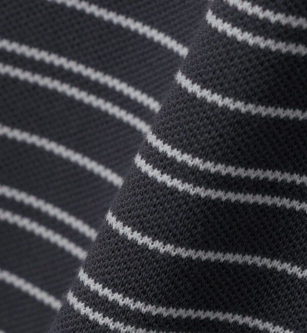 SHIPS「【SHIPS別注】LACOSTE: マイクロ ボーダー Tシャツ」|Tシャツ・カットソー|