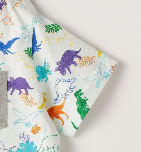 SHIPS KIDS「SHIPS KIDS:80～90cm /ダイナソー Tシャツ」|Tシャツ・カットソー|