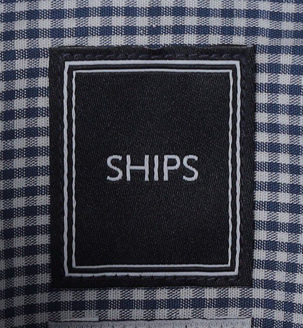 SHIPS「SHIPS:〈FUNCTION〉イージーアイロン ギンガムチェック イタリアン ボタンダウン シャツ」|シャツ・ブラウス|