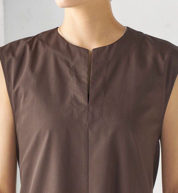 SHIPS for women「〈洗濯機可能〉綿ポリ スキッパー フレア ワンピース」|ワンピース|
