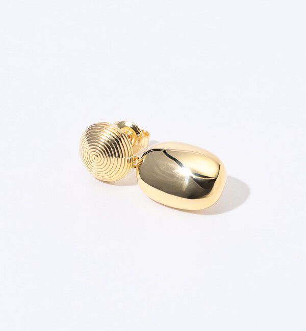 TOMORROWLAND GOODS「LIE STUDIO THE CARLA ゴールドピアス」|ピアス|