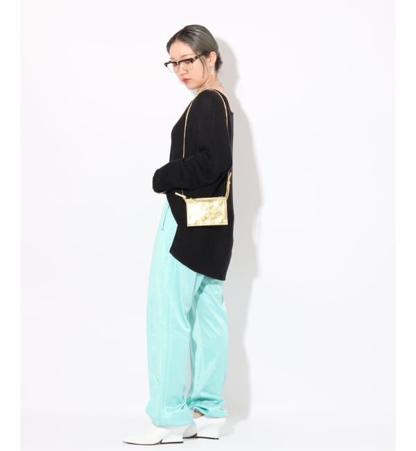  「【blancle/ ブランクレ】M.LETHER Double multi case」|ショルダー・メッセンジャー|