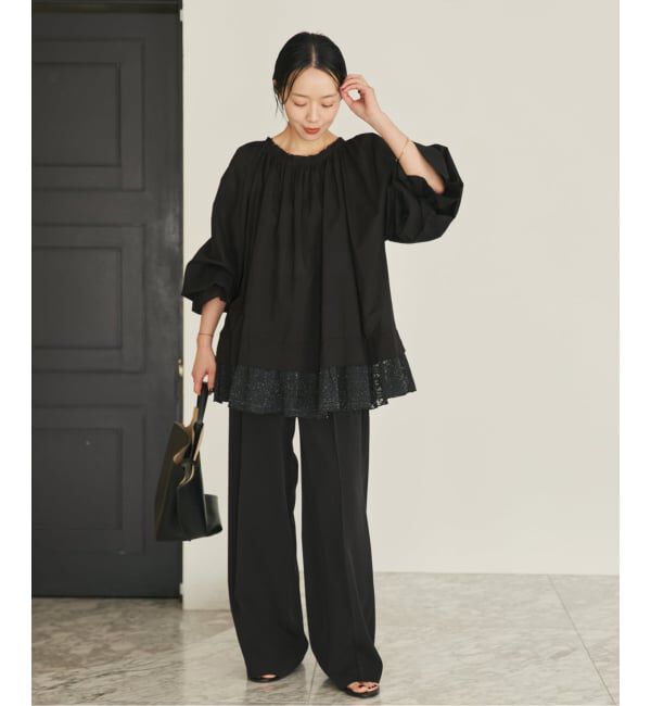 Plage「beautiful tuck パンツ」|スラックス|