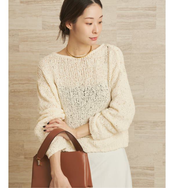Plage「《追加》Fringe yarn カーディガン 2」|カーディガン|