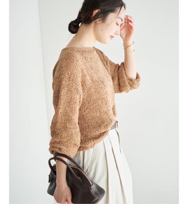 Plage「《追加》Fringe yarn カーディガン 2」|カーディガン|