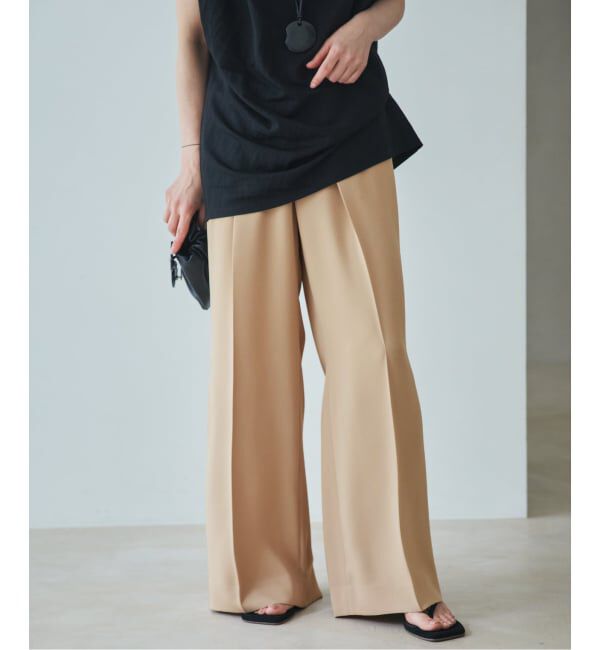 Plage「《追加》les Tendre easy care スラックス 2」|スラックス|