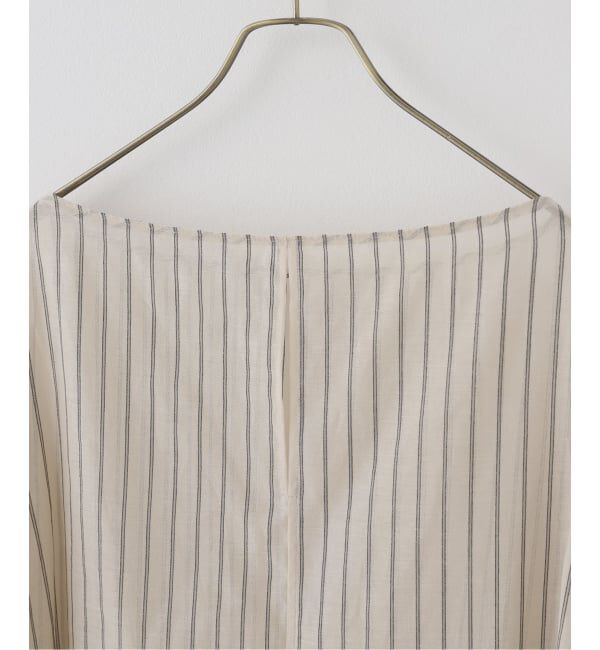 Plage「Silk mix stripe T ブラウス」|シャツ・ブラウス|