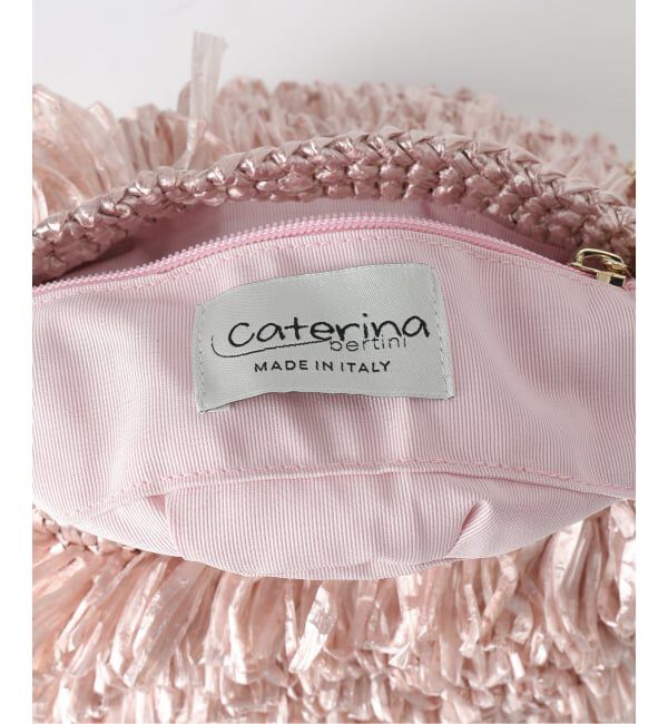 VERMEIL par iena「Caternina Bertini カテリーナ ベルティーニ Raffia Clutch 4566」|ショルダー・メッセンジャー|