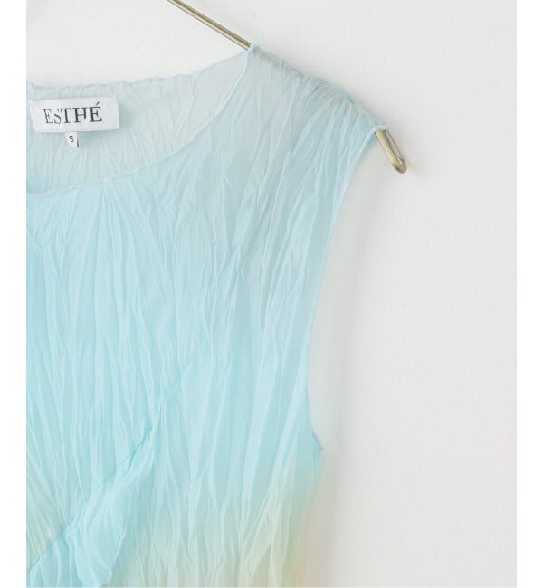 IENA「ESTHE/エステ Asymmetric Ruffle Top ブラウス 162-3096」|シャツ・ブラウス|