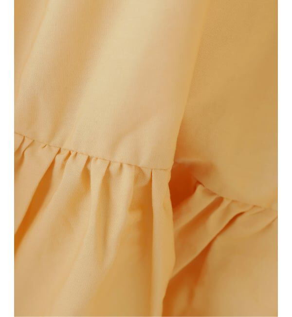 IENA「ESTHE/エステ Babydoll Frill Hem Top ブラウス 162-3075A」|シャツ・ブラウス|