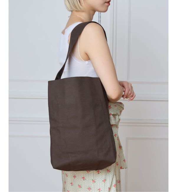 IENA LA BOUCLE「KAAN カーン MIDI BUCKET トート K-BTMC-MOS/ BOU」|トートバッグ|