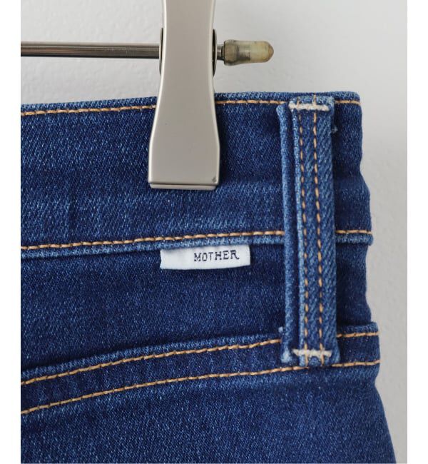 IENA「MOTHER/マザー THE MID RISE RAMBLER ZIP FLOOD デニムパンツ 4410600063」|デニム|