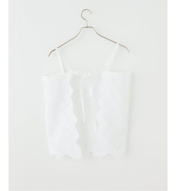 IENA「Heriter/エリテ frow work table cloth camisole キャミソール H0-00-3094」|シャツ・ブラウス|