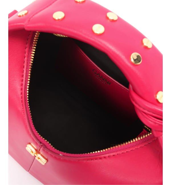 PULP「GANNI / ガニー Hobo Mini Studs」|ハンドバッグ|