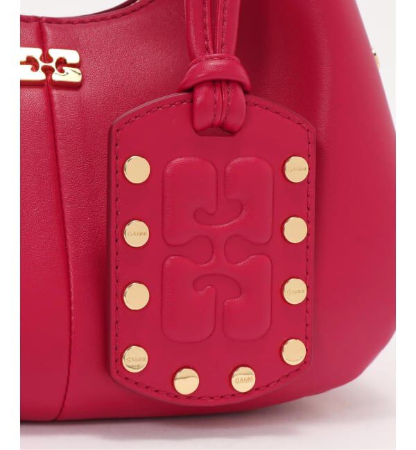 PULP「GANNI / ガニー Hobo Mini Studs」|ハンドバッグ|