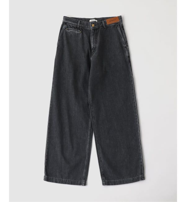 PULP「MATSUFUJI / マツフジ WIDE FADE DENIM TROUSERS」|デニム|グレー