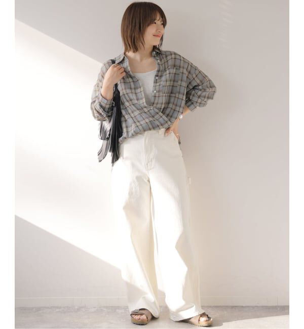 JOURNAL STANDARD relume「コットンチェックワッシャーシャツ」|シャツ・ブラウス|